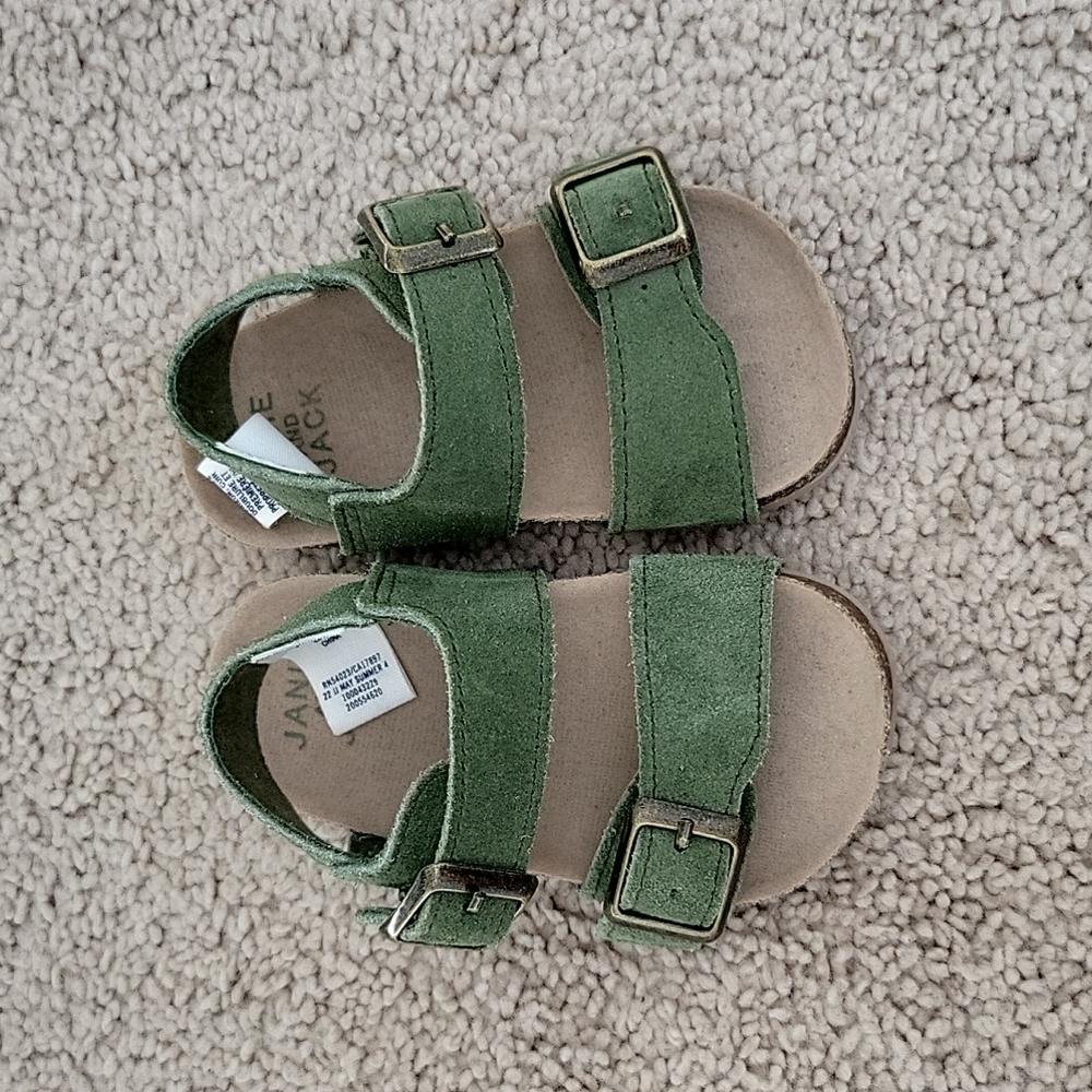 Janie and Jack baby buckle sandal